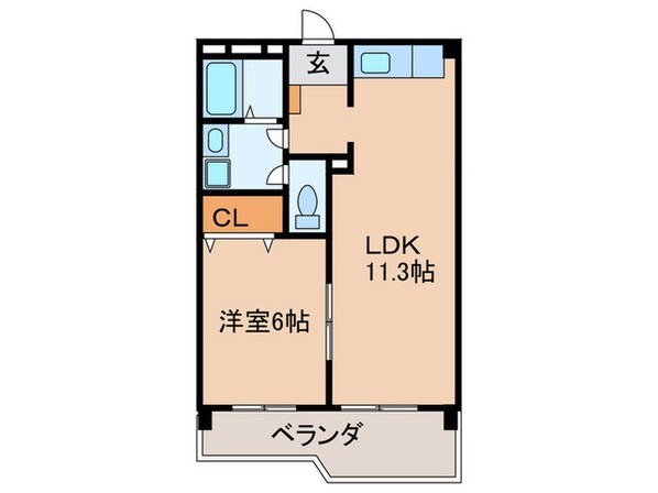 メゾン野並の物件間取画像